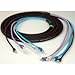 CES-RJ45 4-Channel RJ45 CAT5e Tactical Ethernet Snake Cable 75 Foot-by-TECNEC