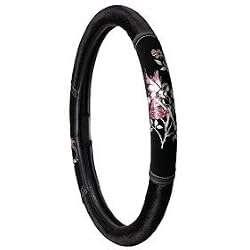 Axius 5067913 Amy Brown Rose Steering Wheel Cover