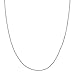 Kooljewelry Sterling Silver 1.1 mm Round Wheat Chain Necklace (16, 18, 20, 22, 24, 26 or 30 inch)