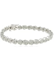 Sterling Silver Diamond Bracelet (1/2 cttw, I-J Color, I3 Clarity), 7.25"