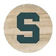 Thirstystone Natural Sandstone Set of 4 Coasters Michigan State University