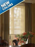 Designer Screen Shades - Intermediate w/Large Cassette - Wood Blinds Designer Screen Shades - Intermediate w/Large Cassette - Wood Blinds