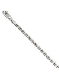 14k White gold Leslies Valu Plus 3.00mm Chain