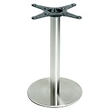 21x27-3 4 RFL Round Stainless Steel Table Base by tablelegsonline.com
