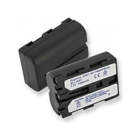 Battery For Sony CCD-TR408E DCR-DVD100 HVL-IRM Replaces NP-FM50