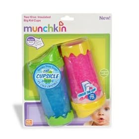 Munchkin The Cupsicle Two 10 Oz Insulated Big Kid Cup