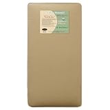 LA Baby Natural Coco Latex/Cotton Mattress, Tan