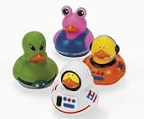 12 Astronaut Space Alien Rubber Ducks [Toy]IMAGE