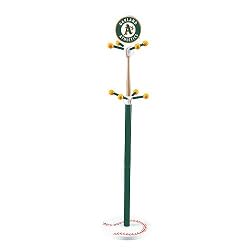 Oakland Athletics MLB Wooden Clothes Tree