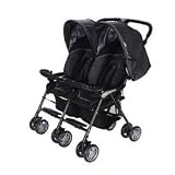 Combi Twin Savvy LX Stroller Black