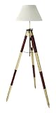 Red Surveyor's Tripod Lamp 50 - - Nautical Decorative Gift Solid Brass Home Nautical Decor - Executive Promotional Gift