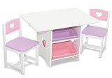 KidKraft Heart Table and Chair Set