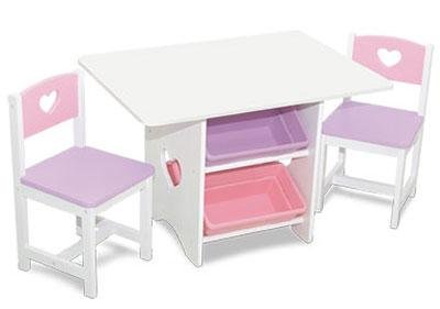 KidKraft Heart Table and Chair Set