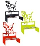 IMAGE OF jack russell terrier dog feeder