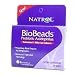 Natrol's BioBeads Probiotic Acidophilus favorably alters the intestinal balance, inhibiting the growth of harmful bacteria and promoting good digestion, immune function, and increased resistance to infection. Most acidophilus products claim a high number of probiotics, but their capsules and tablets simply don't allow live cultures to survive the naturally acidic, harsh digestive environment. Natrol's BioBeads, however, is a proprietary probiotic blend that's uniquely protected by an advanced triple shell that dissolves only upon reaching its destination. The beads' outer layer ensures shelf-stability, the middle layer resists harsh stomach acid, and the inner layer dissolves in the intestinal tract. This product contains no yeast, wheat, corn, milk, egg, soy, glutens, artificial colors or flavors, or added sugar, starch, or preservatives. Usage: Take one bead daily. Keep bottle tightly closed and store in a cool, dry place