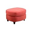 Montego Cotton Twill Ottoman - Tamale