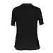 Lisingtool Women Letter Printing Short Sleeve Cotton Blouse Tops T-Shirt (Large)