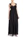 ABS Allen Schwartz Women's Chiffon Draped Gown