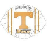6 NCAA Official Tennessee Volunteers (Vols) 18 Football Shape Foil Balloons Great For Parties And Team Support