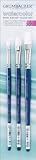Chartpak Sizes-2, 4, 6 Grumbacher Watercolor Brush Set, 3-Pack