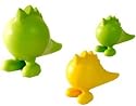 JW Pet Company Tough By Nature Dino Cuz Medium Dog Toy Assorted Colors
