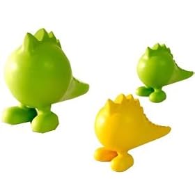 JW Pet Company Tough By Nature Dino Cuz Medium Dog Toy Assorted Colors