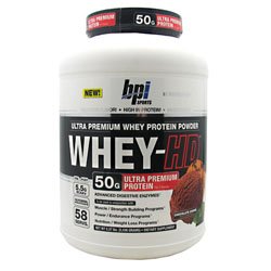 BPI Sports Whey-hd, Chocolate Cookie, 4.9 Pound
