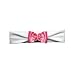 Fabric Headband with Crochet Butterfly Bow