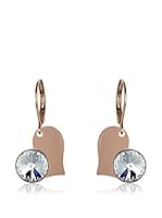 Annie Ram Pendientes  Metal Rosado