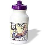 Londons Times Funny Medicine Cartoons - Kneeds Not Being Met - Water Bottles