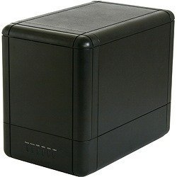 玄人志向 4台内蔵3.5型HDDケース SATA接続 USB2.0対応 カーボンブラック GW3.5MX4-SU2/CB