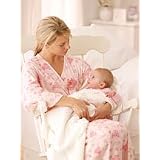 FeelsLikeHome?FrontOpenGown,75''sweep52''lenth11''in-sleeve,caringflowersprint
