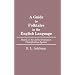 A Guide to Folktales in the English Language: Based on the Aarne-Thompson Classification System (Bibliographies and Indexes in World Literature)