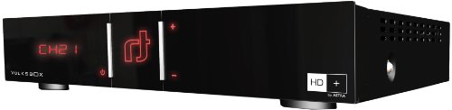 Inverto Volksbox Essential Digitaler Satelliten-Receiver (HD+, Kartenleser, HDMI, USB 2.0)
