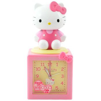 Hello Kitty Alarm Clock: Bobble Head
