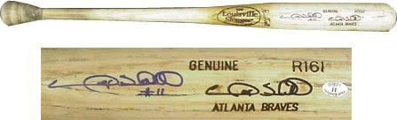 Autographed Gary Sheffield Game Used Bat - Autographed MLB Bats