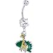 Surgical Steel Giraffe Belly Ring Surgical Steel Giraffe Belly Ring