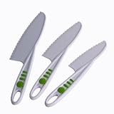 Curious Chef Kids 3 Piece Nylon Knife Set