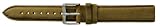 Apollo 18mm natural brushed leather watch strap with medium padding and a nubuck lining