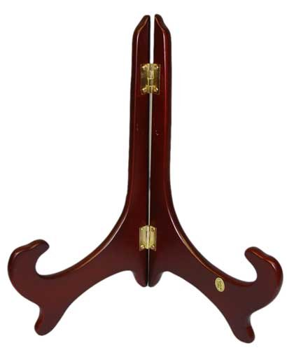 10 Plate stand, easel - dark brown