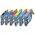 1 Set of 6 Compatible Ink Cartridges for Epson Stylus Photo R200 ink R220 R300 R300M R320 RX300 RX500 RX600 RX620 R340 RX320 Cartridge Codes T0481 T0482 T0483 T0484 T0485 T0486 Supplied by PCArena