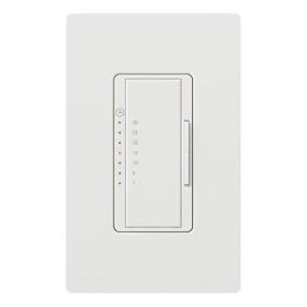 Lutron MA-T530G-WH Maestro eco-timer Single-Pole Dimmer, White