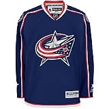 NHL Men's Columbus Blue Jackets Reebok Edge Premier Team Jersey - 7185H5A5Hpjcbj (Navy, XXX-Large)