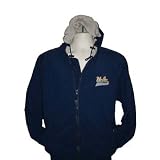 Mv Sport Ucla Bruins Weatherproof Jacket / Navy Blue / Light Blue & Gold Outline Embroidery