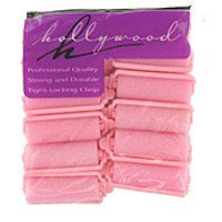 Hollywood Pink Foam Rollers 12 Medium 3/4