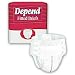 Depend Fitted Briefs Maximum Protection By Kimberly Clark 19099 Size: Large - 64 ea