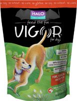 Halo Vigor Pork Salmon and Venison Dog Food, 14-Pound