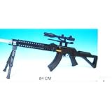 N&B 52099 GEWALTIGES SOFTAIR GEWEHR 84CM LANG!!!! MAXIMALE SCHUSSKRAFT! und 2BEINvon "ELITE SERIES"