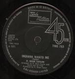 INDIANA WANTS ME 7 INCH (7" VINYL 45) UK TAMLA MOTOWN 1971
