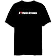 I Love Display Gymnasts Sports Mens T-Shirt (Black, Sizes X-Small - XXX-Large)